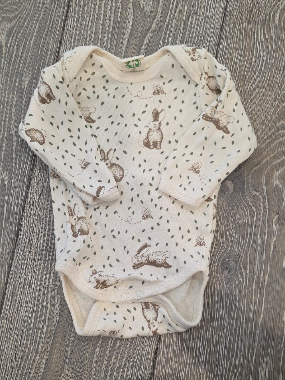 Nature Baby Organic Bodysuit | 0-3M